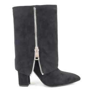Vixxi Fold Over Boots with Zipper